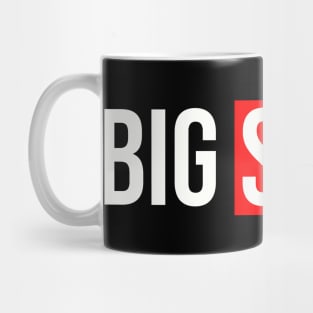 Funny "Big Stick" Ice Hockey T-Shirt Mug